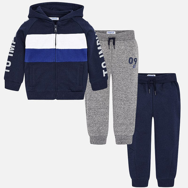 MAYORAL Boys Navy 3 Piece Tracksuit 4836