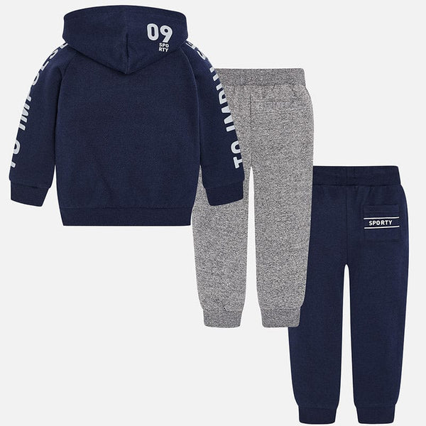 MAYORAL Boys Navy 3 Piece Tracksuit 4836
