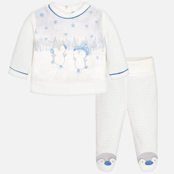Mayoral* Cute Penguin Two Piece Winter Set For Baby Boy - 2514