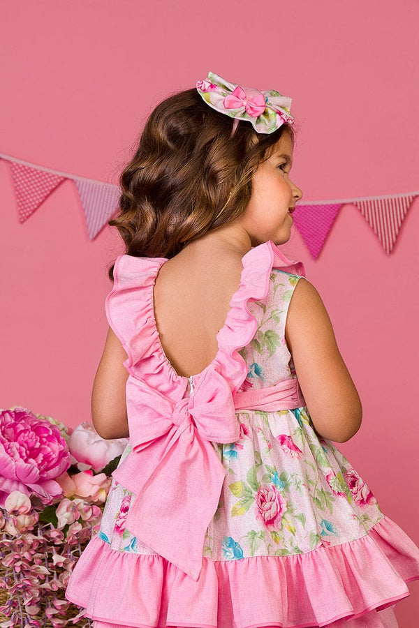 Petit Bebe Dress With Matching Headband - 18102