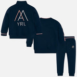 Mayoral Boys Navy Three Piece Tracksuit 4805
