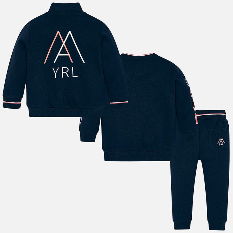 Mayoral Boys Navy Three Piece Tracksuit 4805