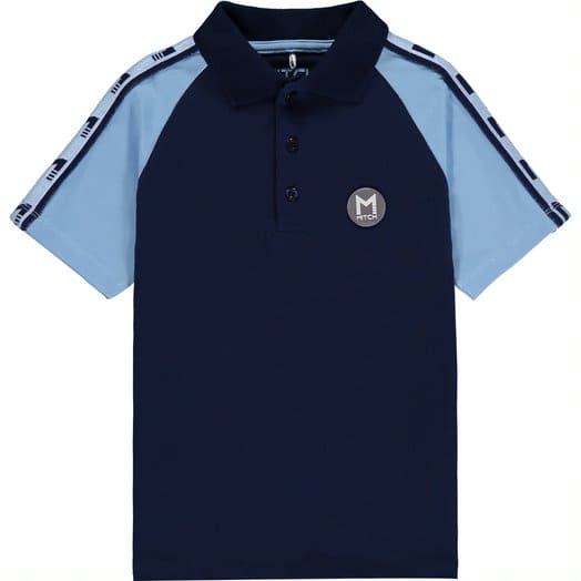 MiTCH - Older Boys Tape Polo T-shirt & Shorts Set - Florida & illinois