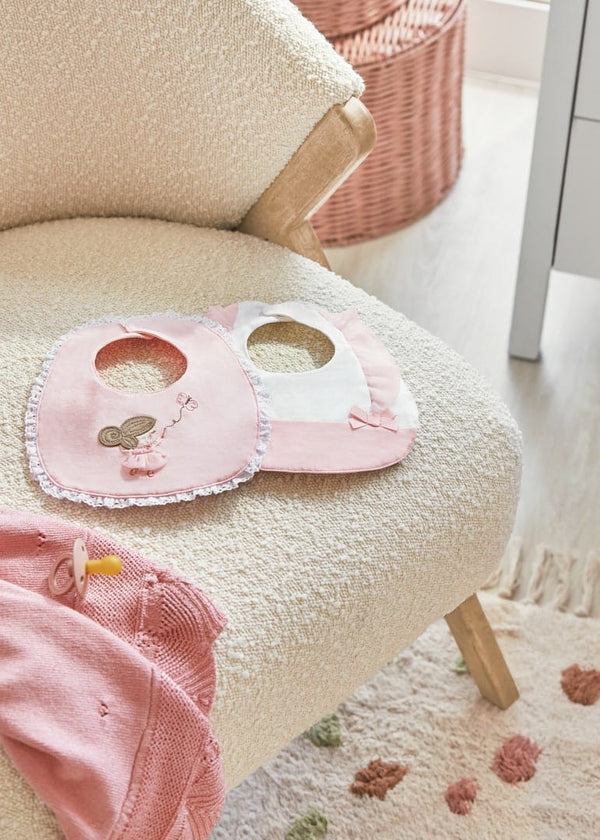 Mayoral Pack of Two Baby Bibs - 9264