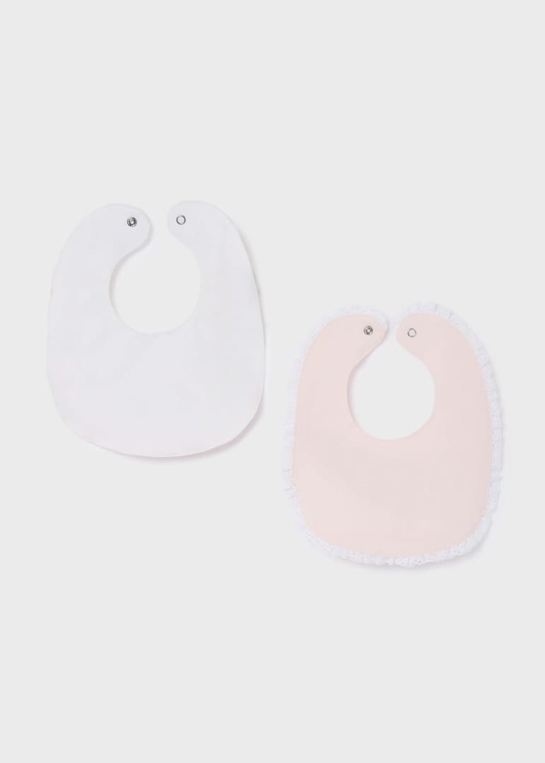 Mayoral Pack of Two Baby Bibs - 9264