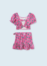 Mayoral Older Girls Skirt Set Summer - 6936