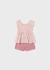 Mayoral 2 piece set with print blouse baby 1283