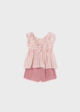 Mayoral 2 piece set with print blouse baby 1283