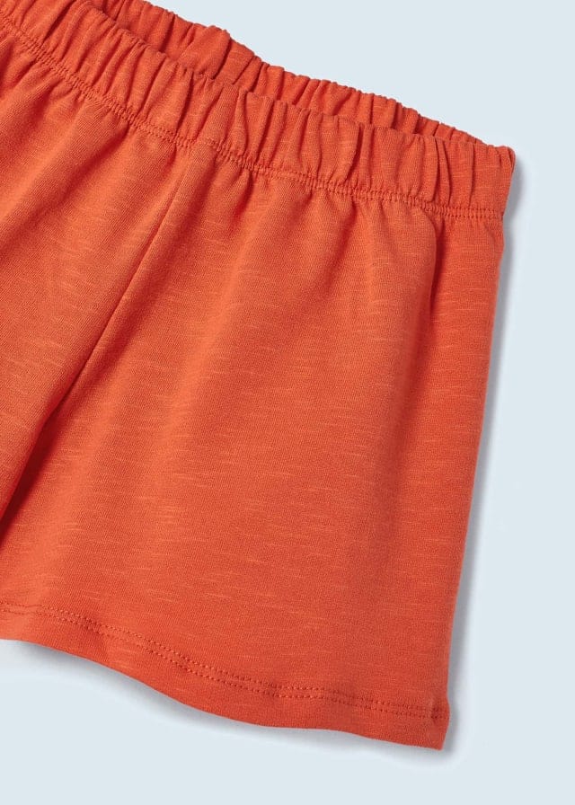 Mayoral girls 2 piece sustainable cotton shorts set - 3217