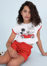 Mayoral Older Girls Short Set - 6247