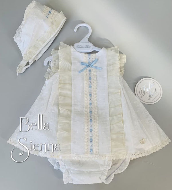 Dolce Petit Ivory Lace Baby Girls Dress Set 2004VGB