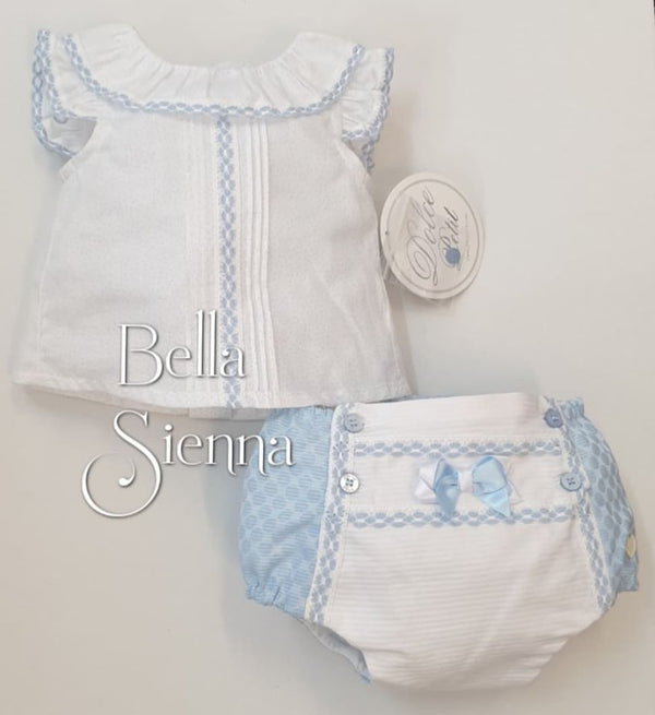 Dolce Petit Spanish Baby Girls/Reborn Jam Pant Set
