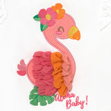 Mayoral Toddler Girls Short Set - Flamingo 1232