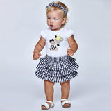 Cute Mayoral Shorts Set - 1235 - Red & White