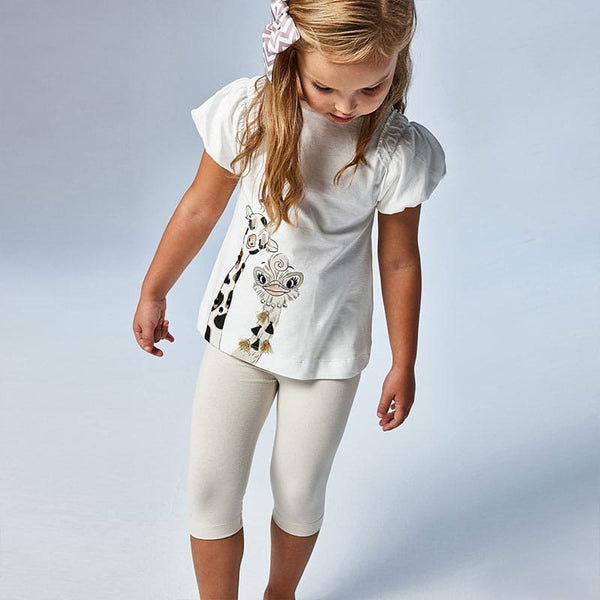 Mayoral Cute Legging Set For Girls 3737