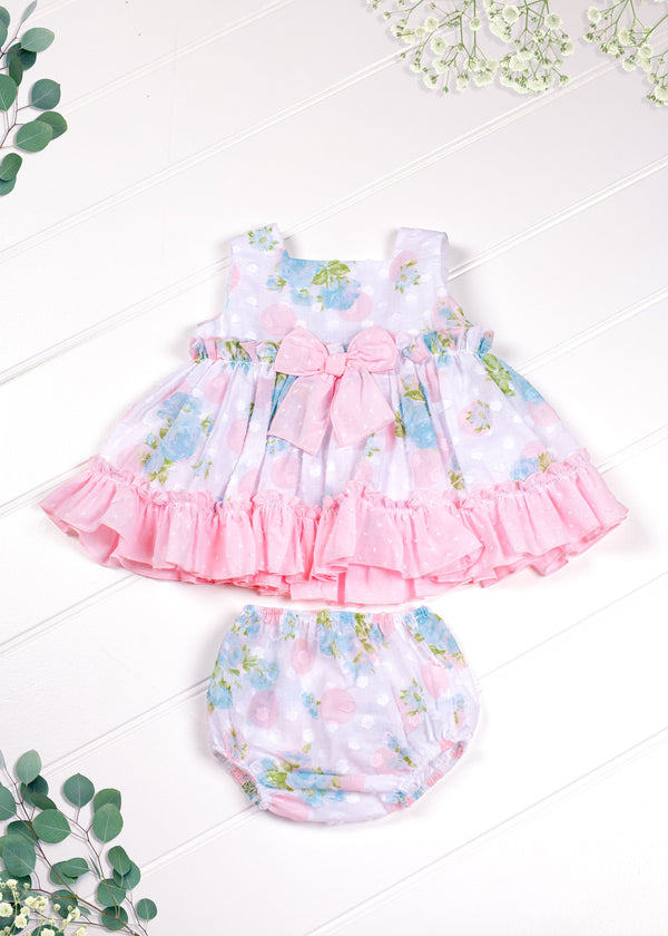 Eva Class - Lor Miral Summer Floral Dress & Pants Set 21007