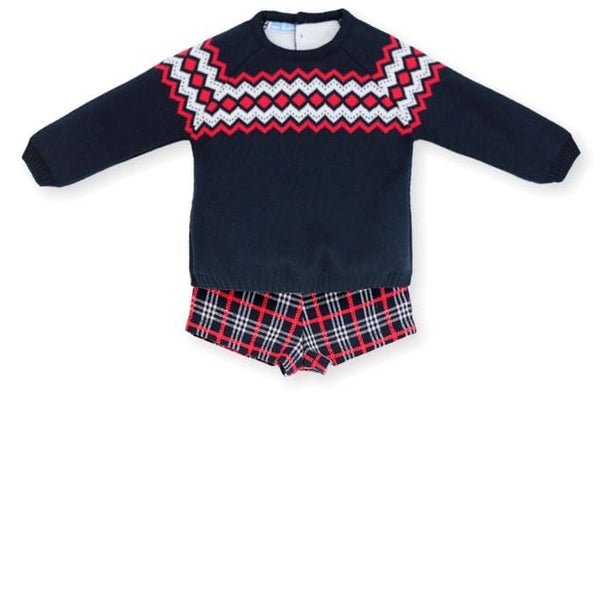 Mac ilusion Boys Two Piece Winter Short Set 8326