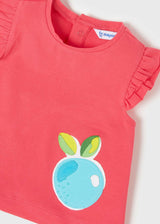Mayoral Patterned Short Set - 1244 - Summer  - Turquoise