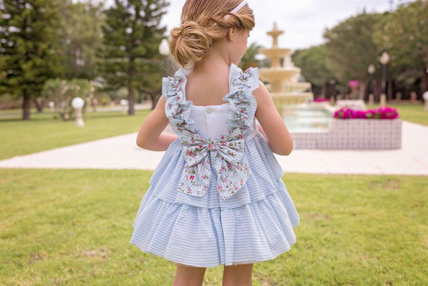 Dolce Petit Girls Stunning Puffball Dress & Matching Headband - 2225/V