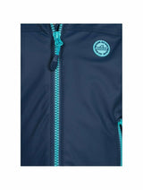 Losan Hooded Jacket - Navy & Green