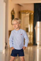Dolce Petit Boys Smart Shirt & Shorts Set  - 2263