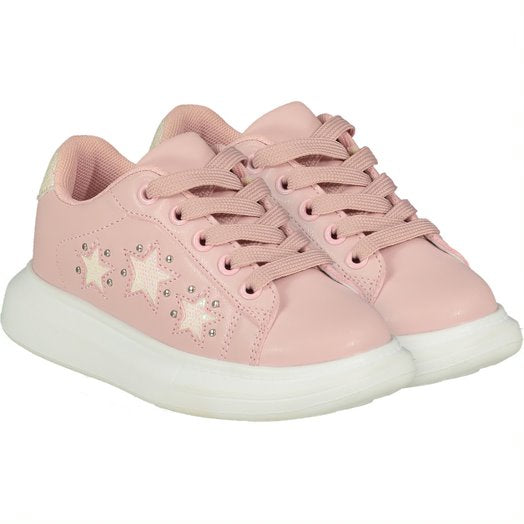 A*Dee Chunky Star Trainers - Pink Rose - 4025