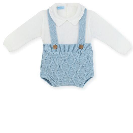 Mac ilusion 2 piece knitted set for newborn - Nube