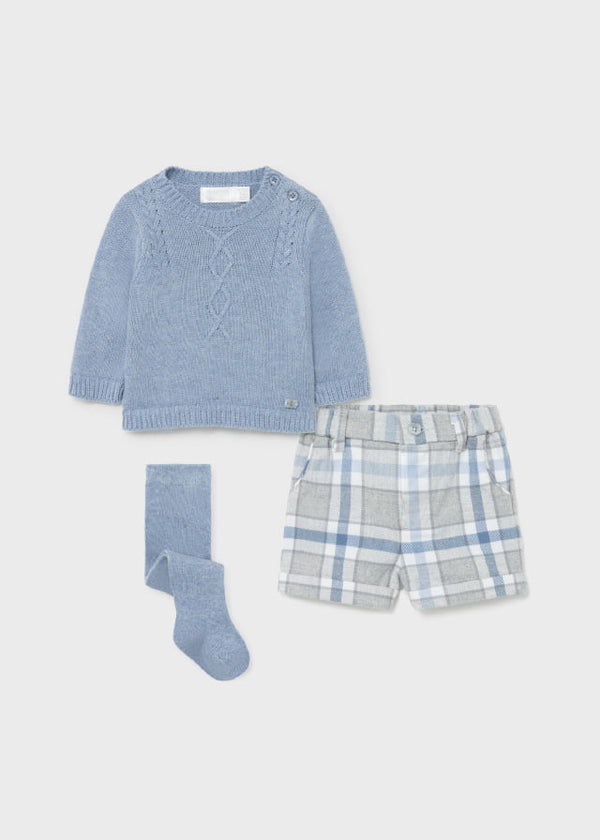 Mayoral ECOFRIENDS set of shorts and t-shirt for newborn boy 2225