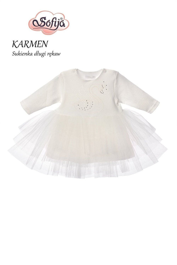 Sofija Swan Tutu Dress - Karmen - Ivory