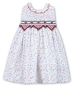 Sarah Louise - Dani Smocked Summer Dress For Baby Girls