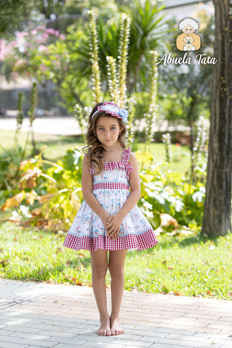 Abuela Tata Seaside Theme Headband To Match Dress - 2599317 - 0899317