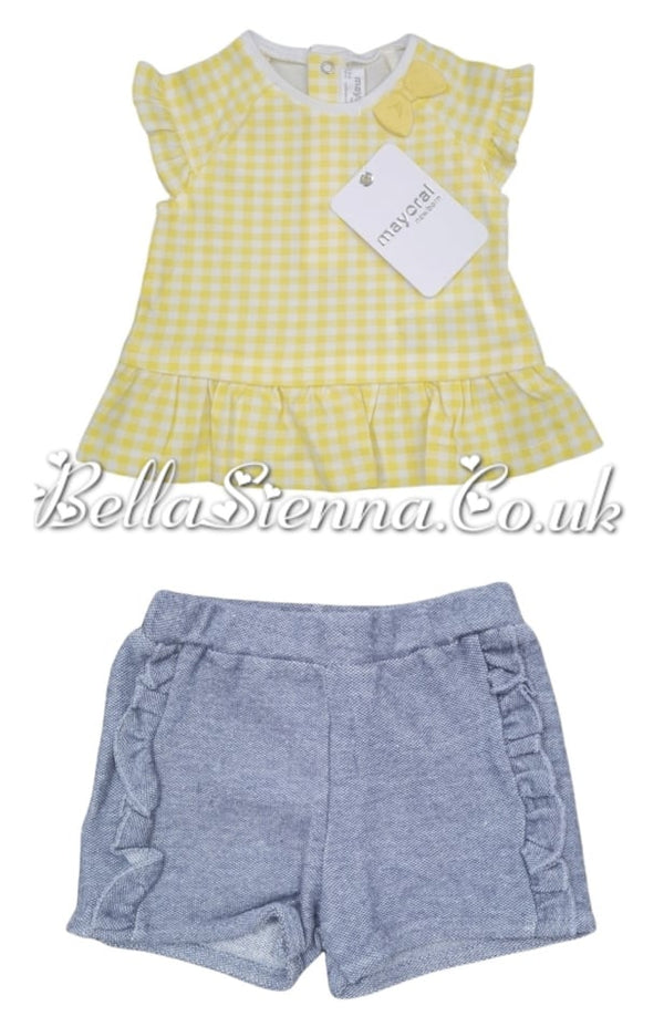 Mayoral Baby Girls Short Set/Outfit