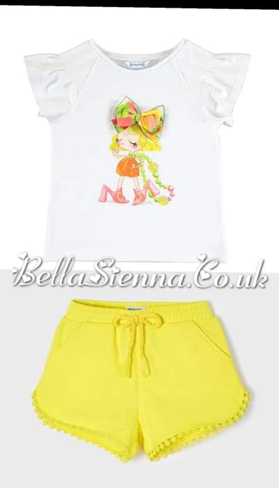 Mayoral girls short set - 607 & 3029