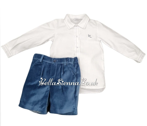 Baby Lai Boys Smart Shirt And Shorts Set
