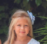 Dbb Collection Blue & White Hair Clip - 10691