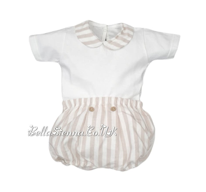 Rapife Baby boys Jam Pant Outfit Beige 5233