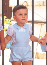 Dbb Collection Boys Baby Blue & White Set - 9705