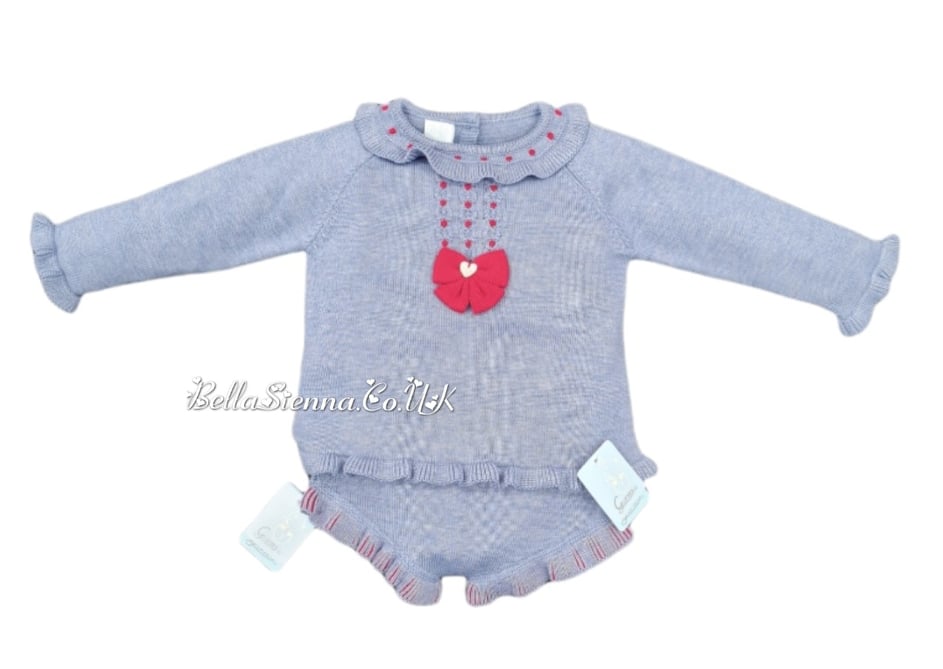 Granlei Girls Knitted Short Set Outfit - 2100