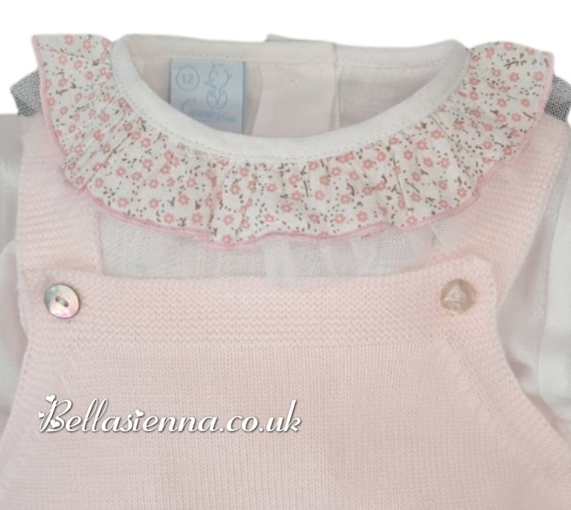 Granlei Two Piece Knitted Romper & Blouse - 122-212S