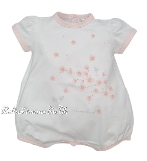 Barcellino Baby Girls Floral Romper - 1454