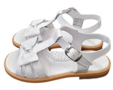 Pretty Originals White Patent Leather Sandals - UE00602