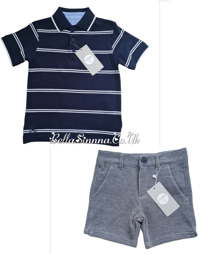 Losan Chic Boys Smart Polo Short Set