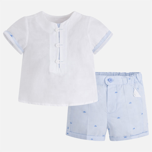 Mayoral Baby Boys Two Piece Shorts Set - 1220