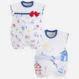 Mayoral Baby Girl Short romper/Shortie set