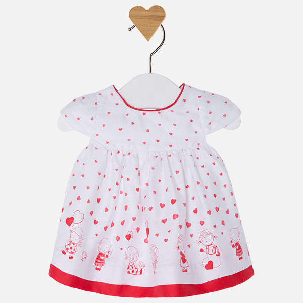 Mayoral Baby Girls Heart Print Dress