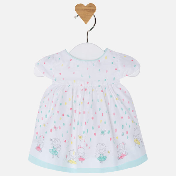 Mayoral Baby Girls Print Dress 1806