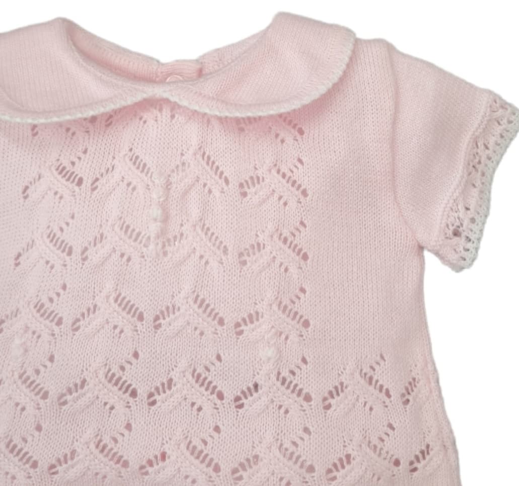Pretty Originals Baby Girls Two-Piece Fine Knitted Set JPD3188G1