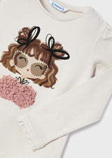 Mayoral *ECOFRIENDS long sleeved short set for girls 4026-4945