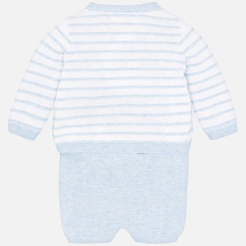 Mayoral Baby Boys Fine Knitted Three Piece Outfit 1201