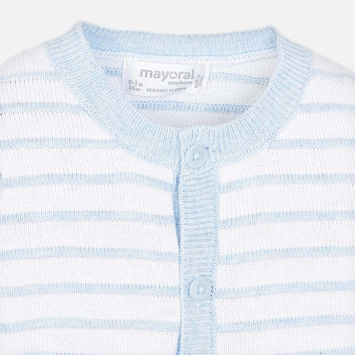 Mayoral Baby Boys Fine Knitted Three Piece Outfit 1201